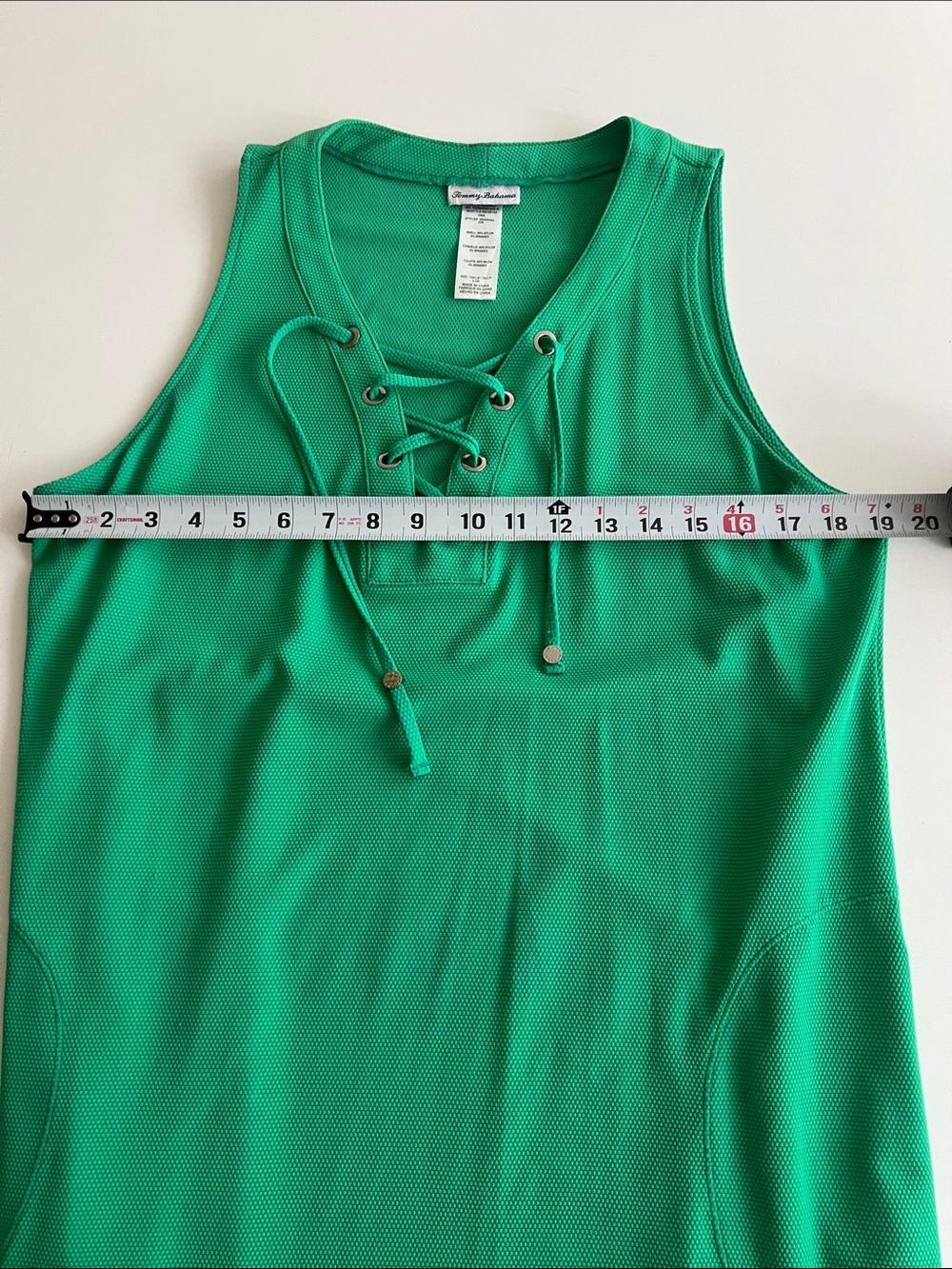 Tommy Bahama Green Lace-Up Women’s Swim Cover-Up or Dress - Picture 9 of 9